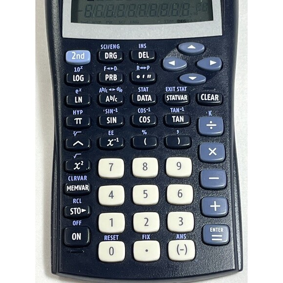 Texas Instruments Ti-30x IIS Solar Scientific Calculator Handheld With Cover - Picture 5 of 8